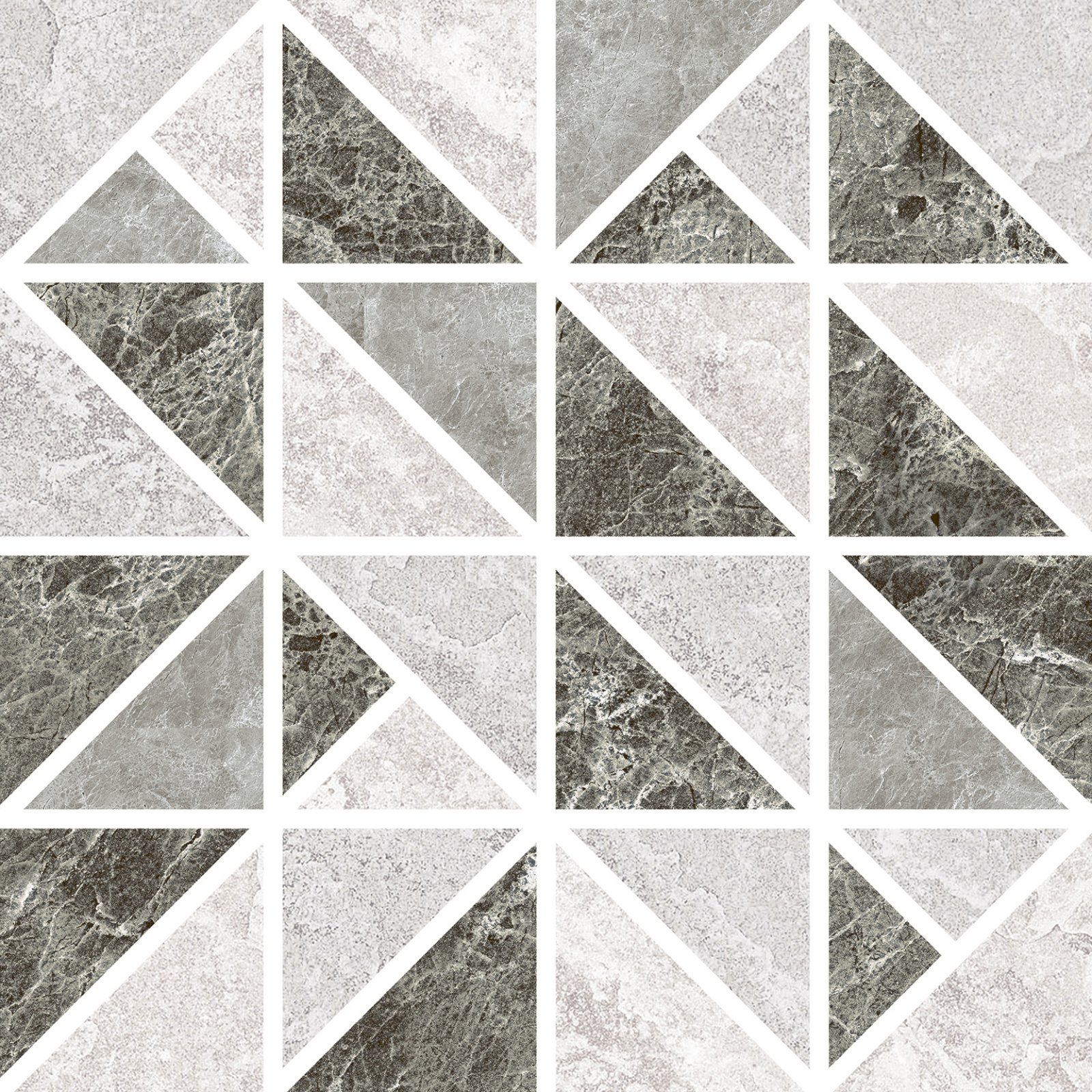 Asia Tile Rocco Blue Grey 25X25